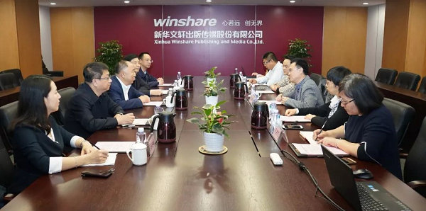 黑龙江出版集团李久军董事长一行赴PG国际调研交流